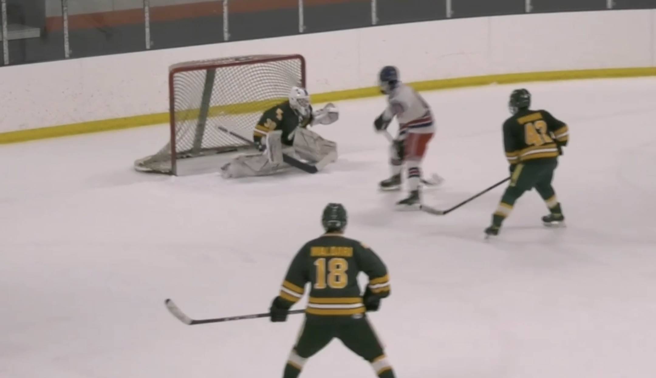 You are currently viewing Landrigan’s Hat Trick Powers Bulls to Dominant Win Over Patriots